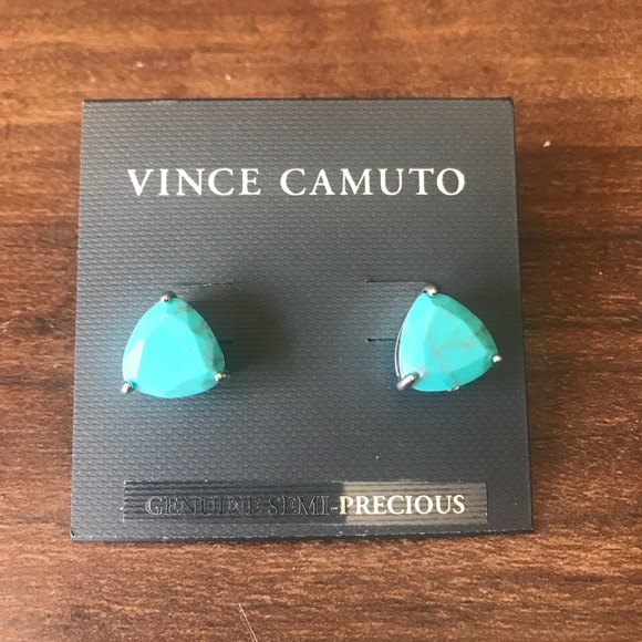Vince Camuto Jewelry - Vince Camuto Turquoise Stone Studs